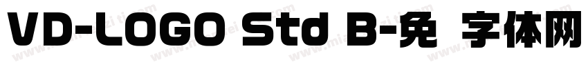 VD-LOGO Std B字体转换